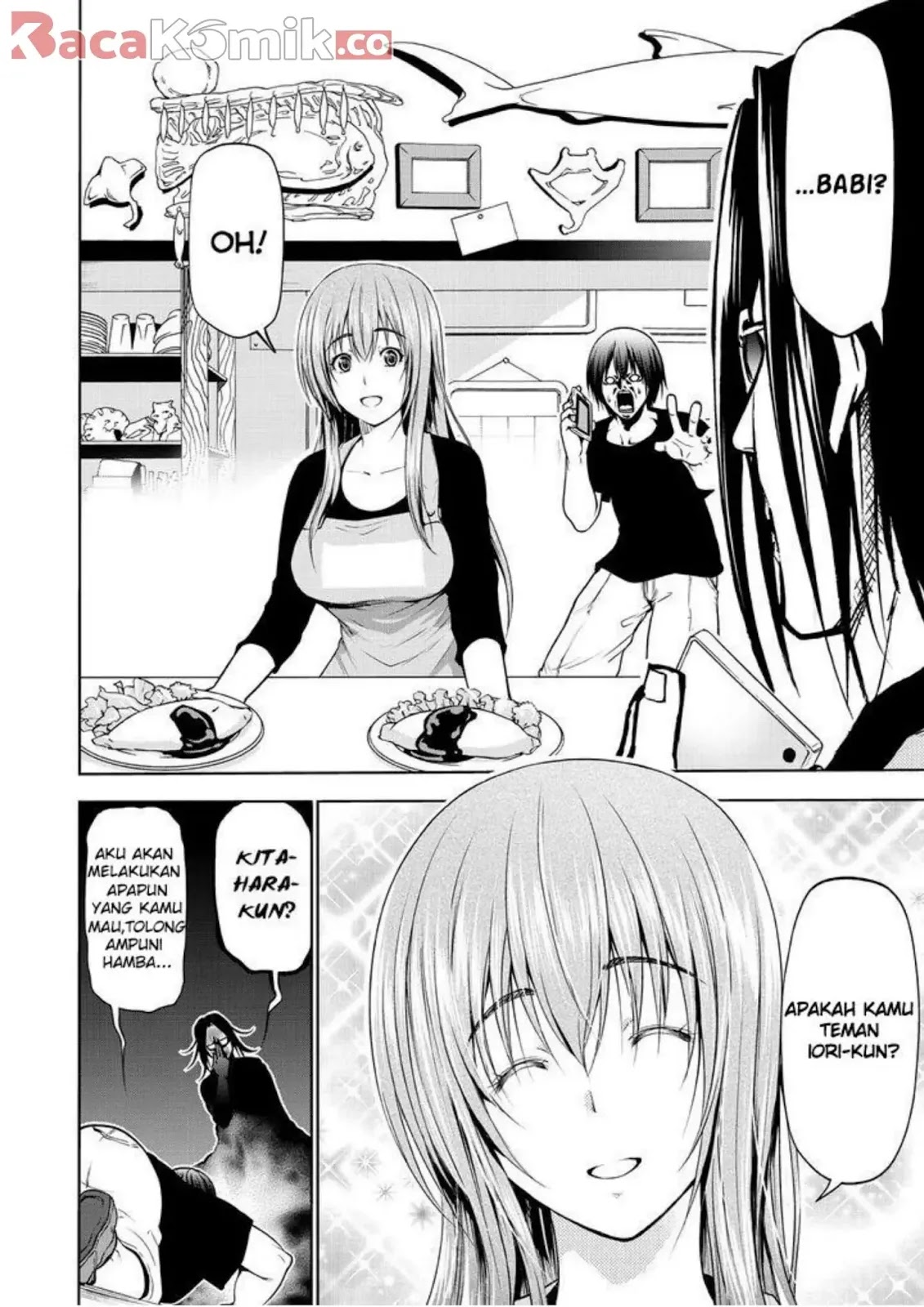 Grand Blue Chapter 59 - Halaman 3