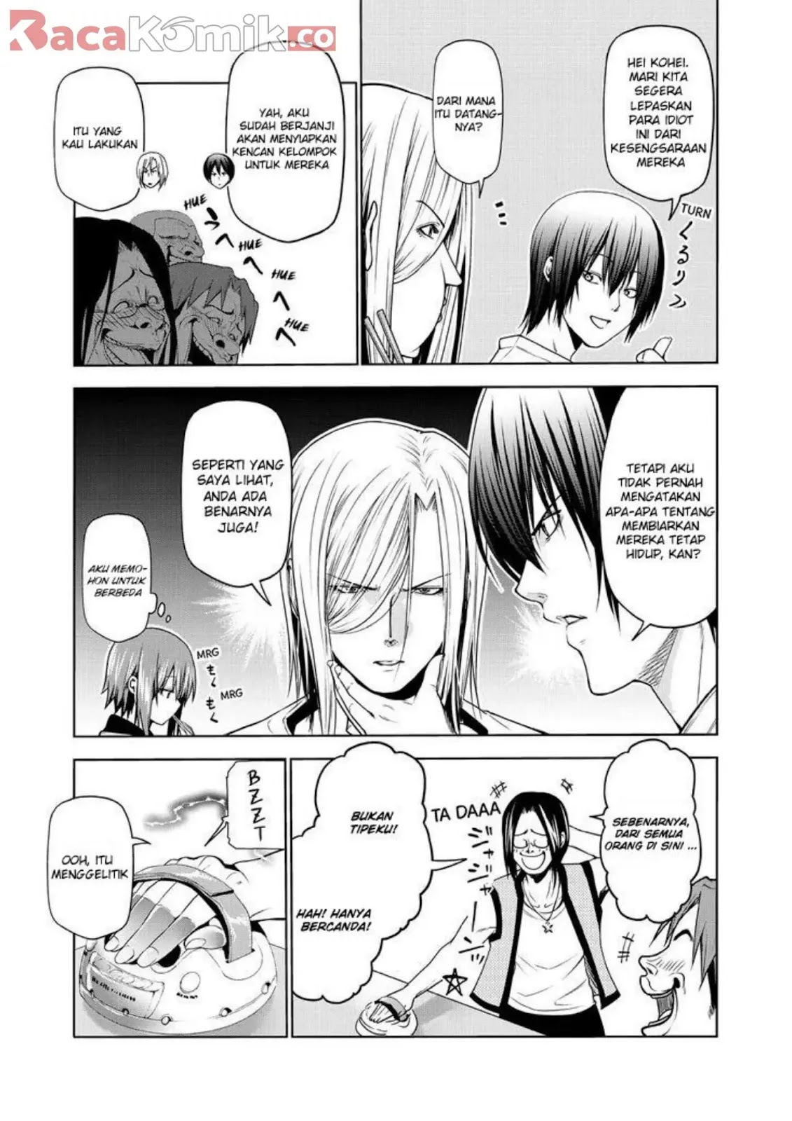 Grand Blue Chapter 59 - Halaman 34