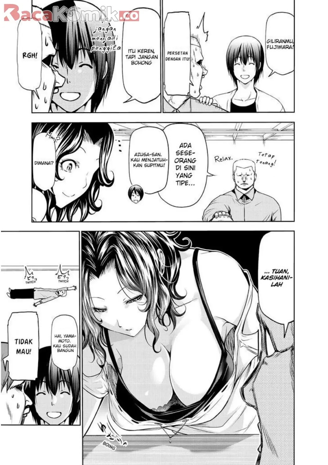 Grand Blue Chapter 59 - Halaman 36