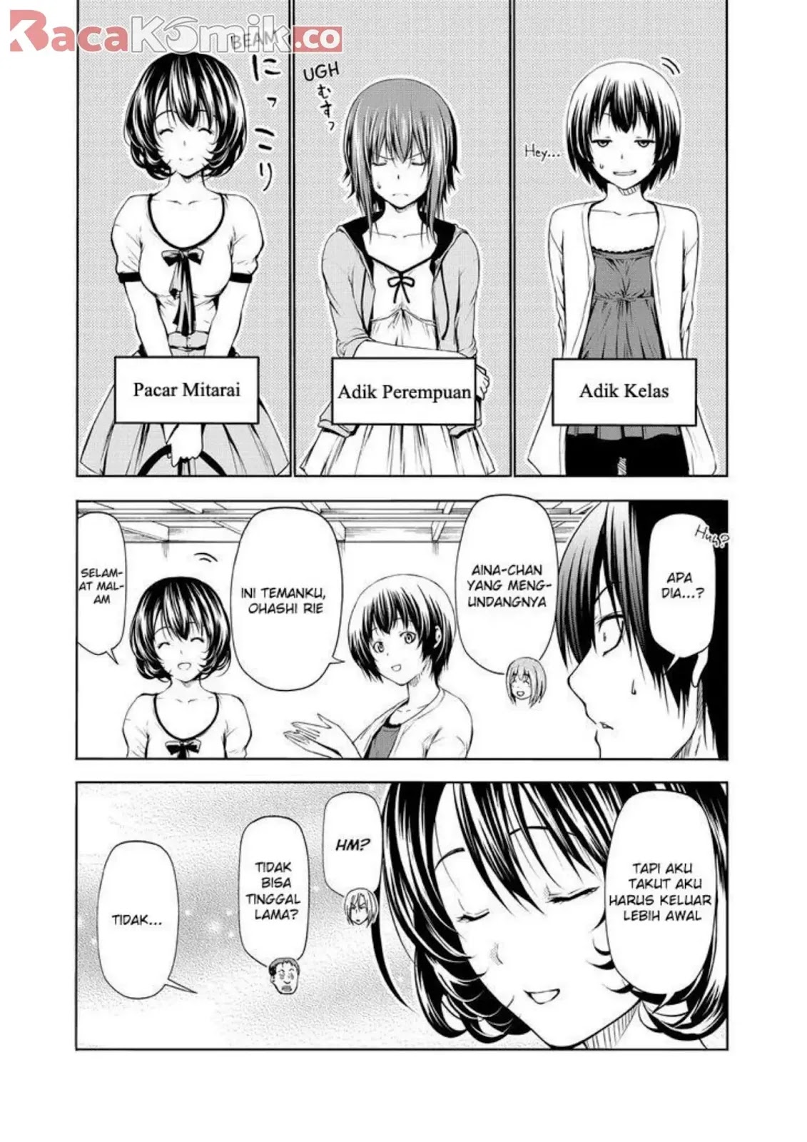 Grand Blue Chapter 59 - Halaman 9