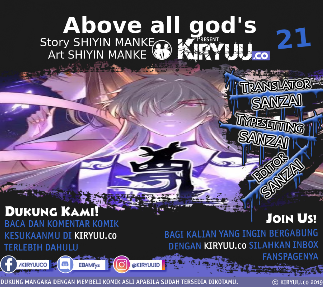 Komik Above All Gods Chapter 21 gambar 1