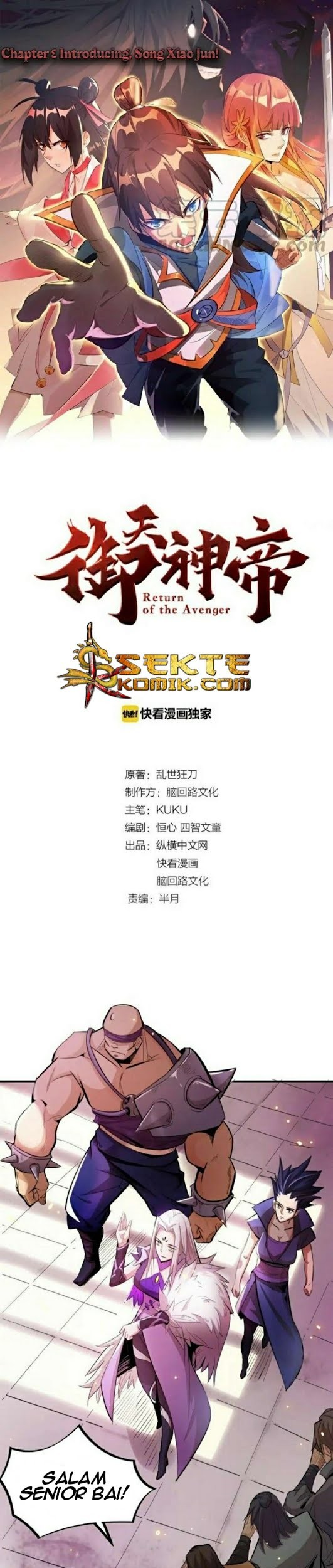 Manhua Return of The Avenger Chapter 4 gambar 2
