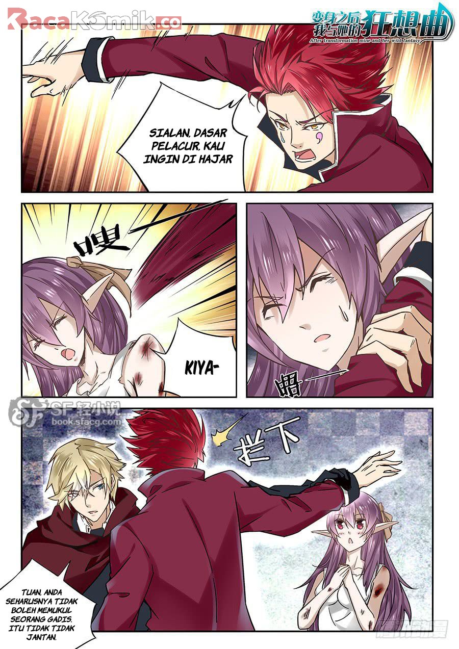 Komik After Transformation, Mine and Her Wild Fantasy Chapter 58 gambar 1
