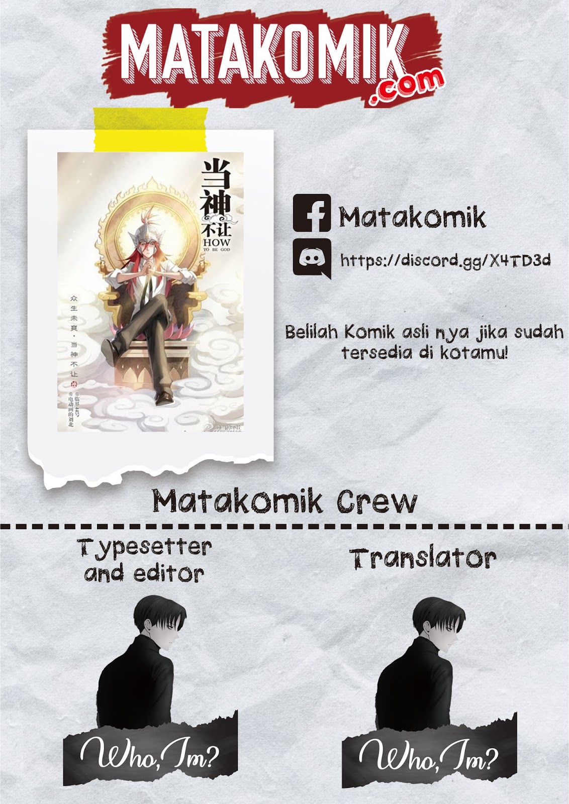 Komik How to Be God Chapter 44 gambar 1