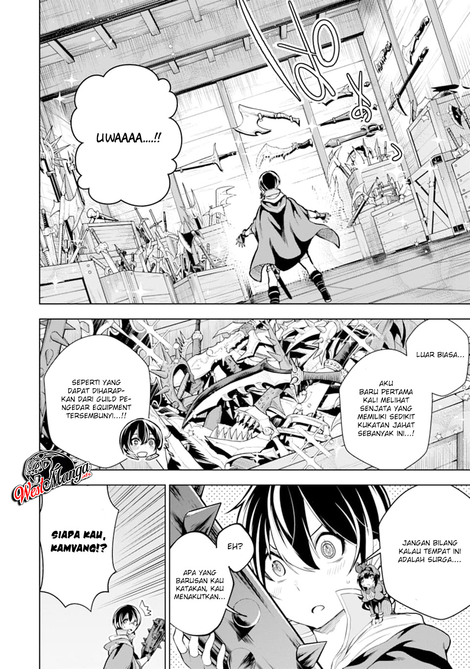 Manga Sobiwaku Zero No Saikyou Kenshi Demo, Noroi No Soubi (kawai) Nara 9999-ko Tsuke-hodai Chapter 09.2 gambar 2