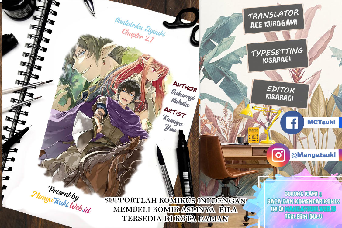 Komik Santairiku Eiyuuki Chapter 02.1 gambar 1