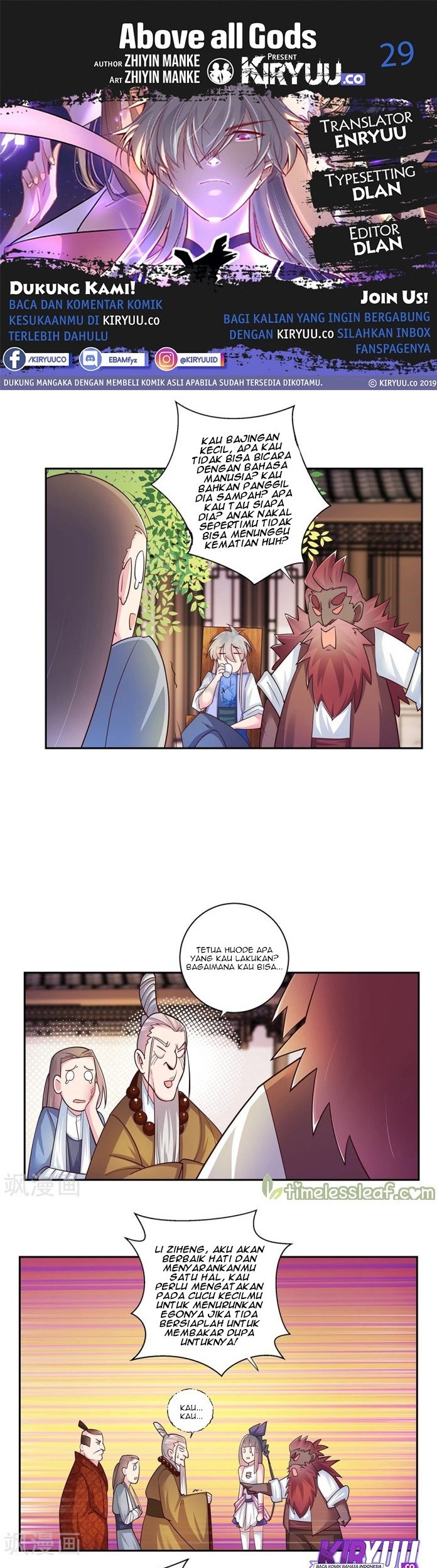 Komik Above All Gods Chapter 29 gambar 1