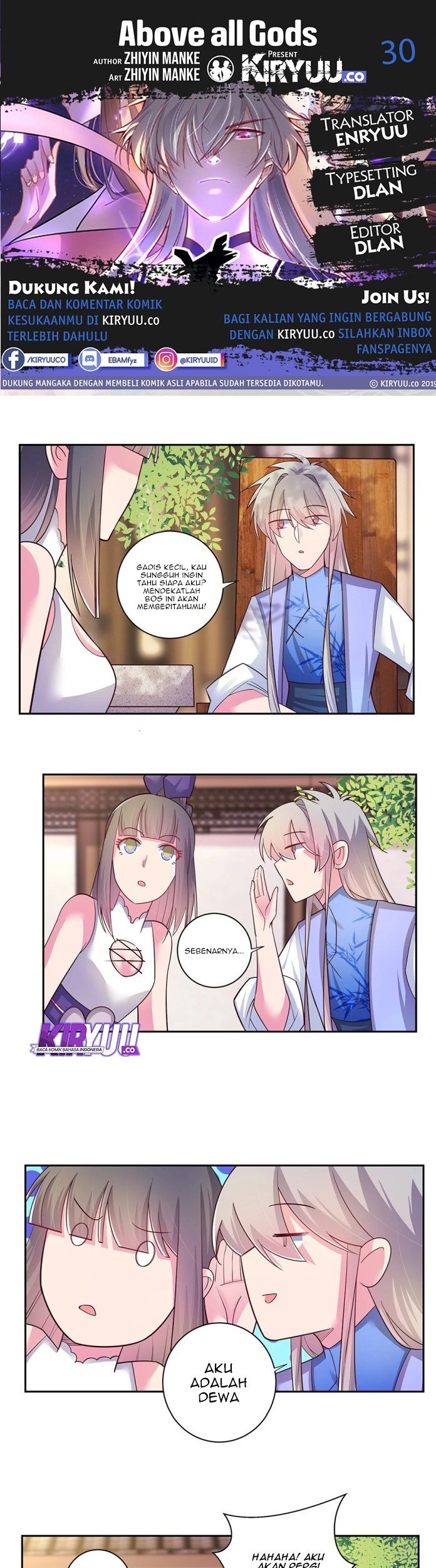 Komik Above All Gods Chapter 30 gambar 1