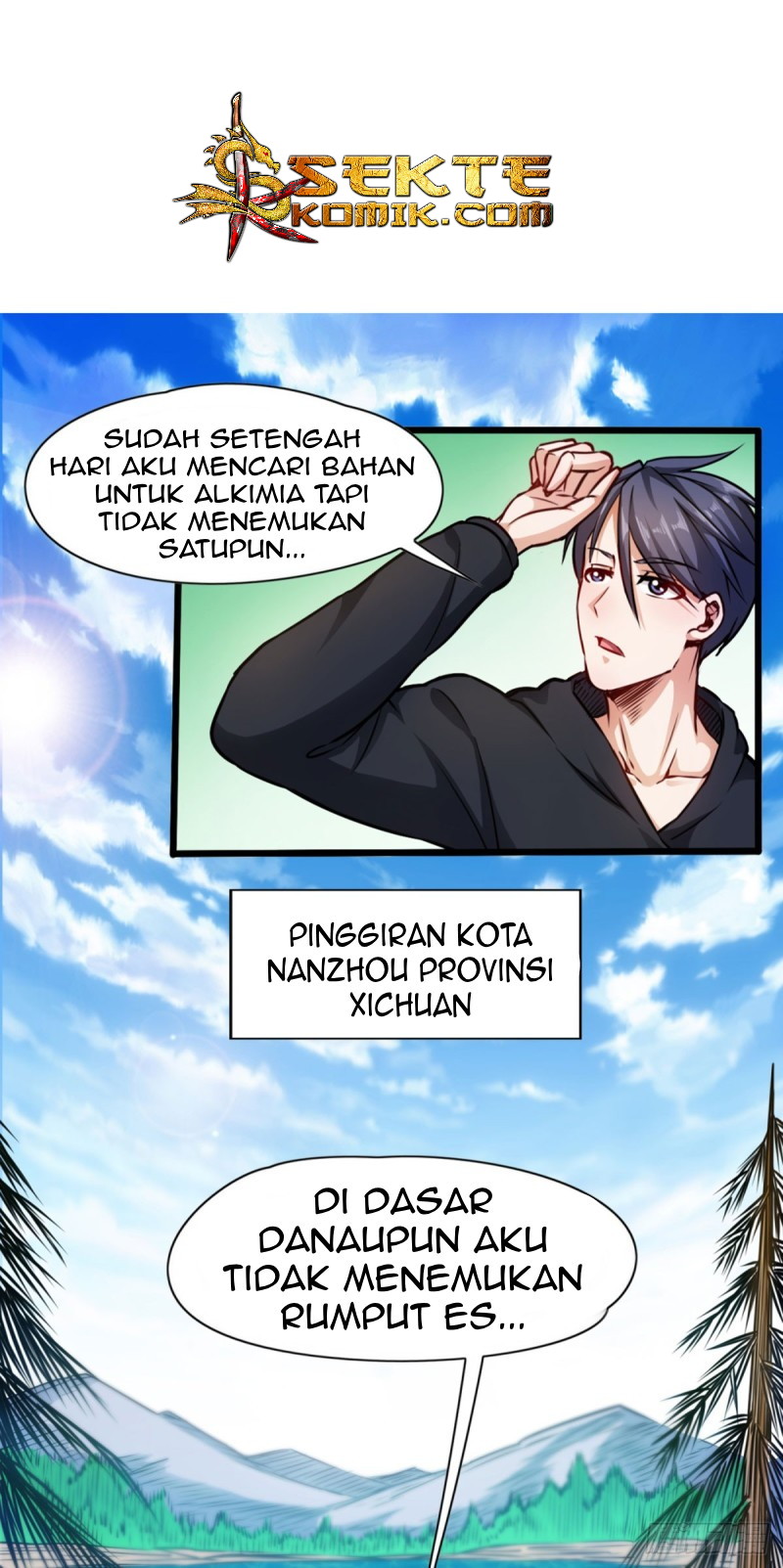 Manhua Back to The Earth to Be a Stick of The Gods Chapter 03 gambar 2
