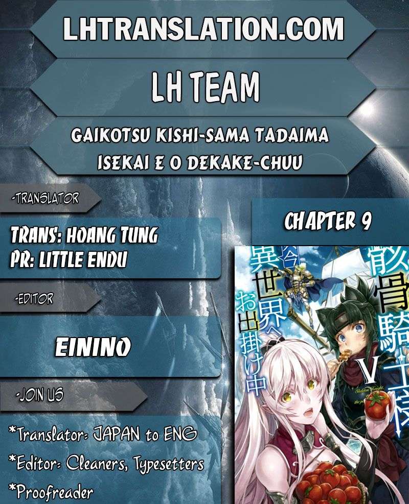 Manga Gaikotsu Kishi-sama, Tadaima Isekai e Odekake-chuu Chapter 9 gambar 2