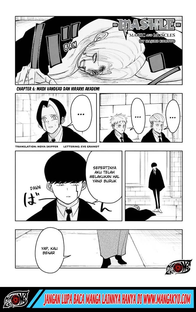 Komik Mashle: Magic and Muscles Chapter 06 gambar 1