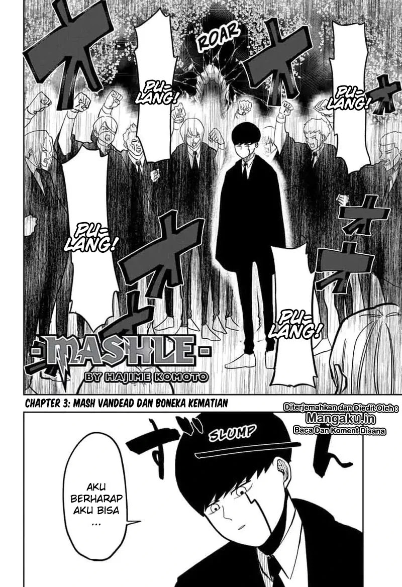 Mashle: Magic and Muscles Chapter 03 - Halaman 3