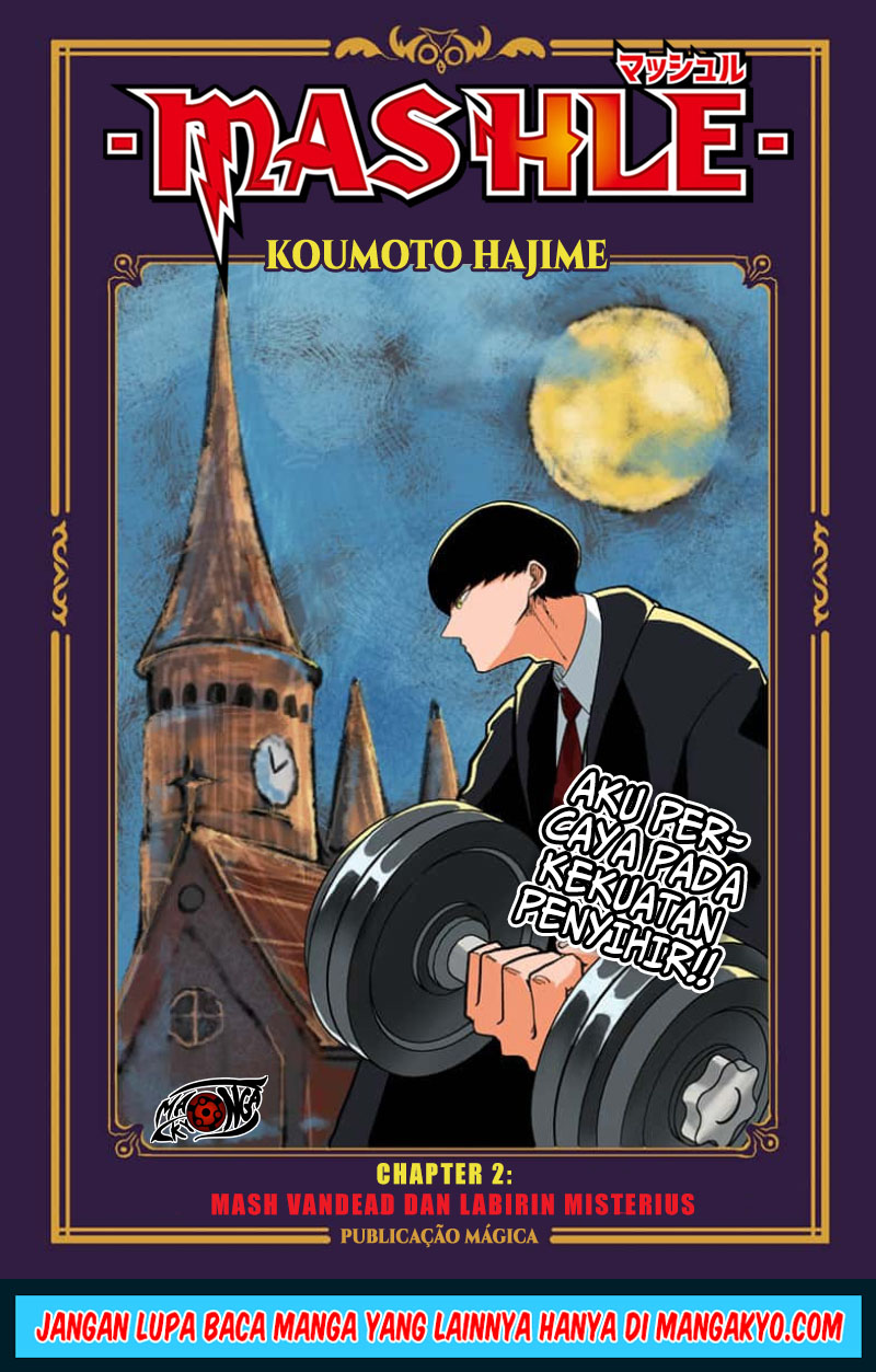 Komik Mashle: Magic and Muscles Chapter 02 gambar 1