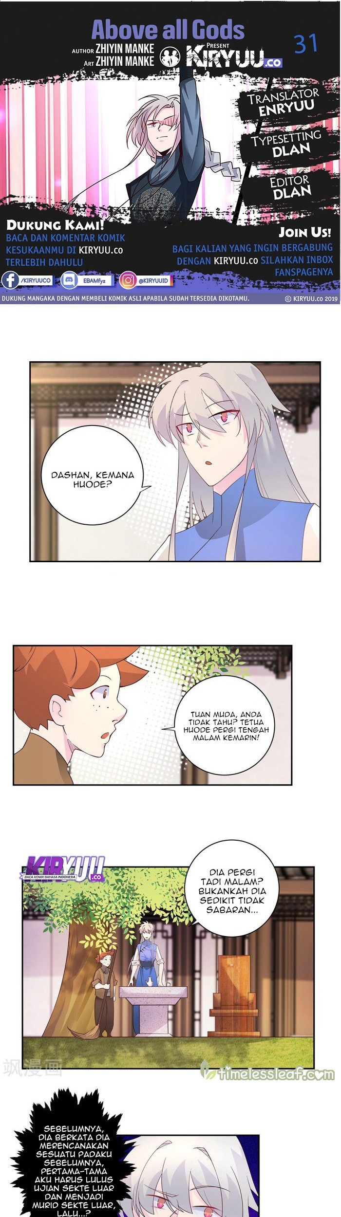 Komik Above All Gods Chapter 31 gambar 1