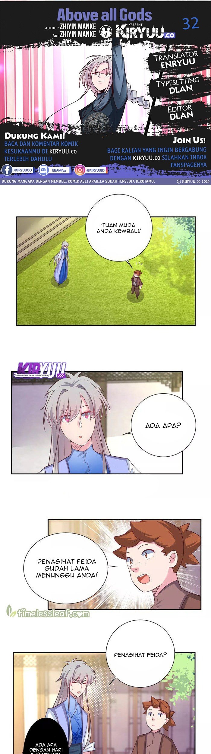 Komik Above All Gods Chapter 32 gambar 1
