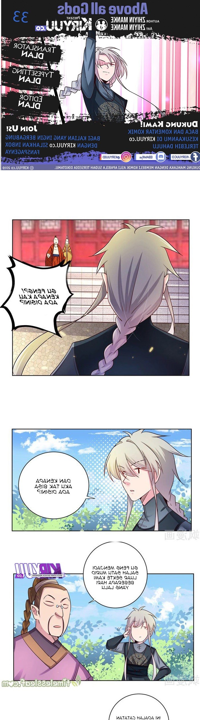 Komik Above All Gods Chapter 33 gambar 1