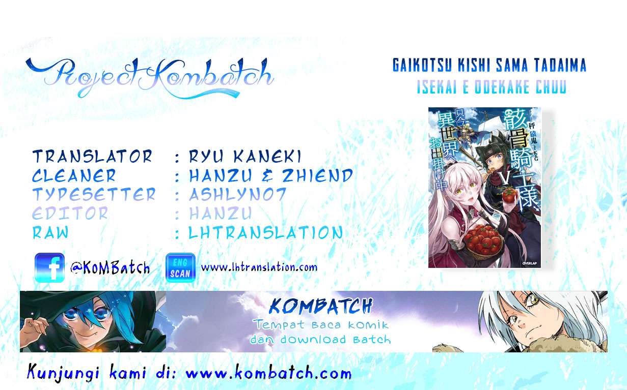 Komik Gaikotsu Kishi-sama, Tadaima Isekai e Odekake-chuu Chapter 6 gambar 1