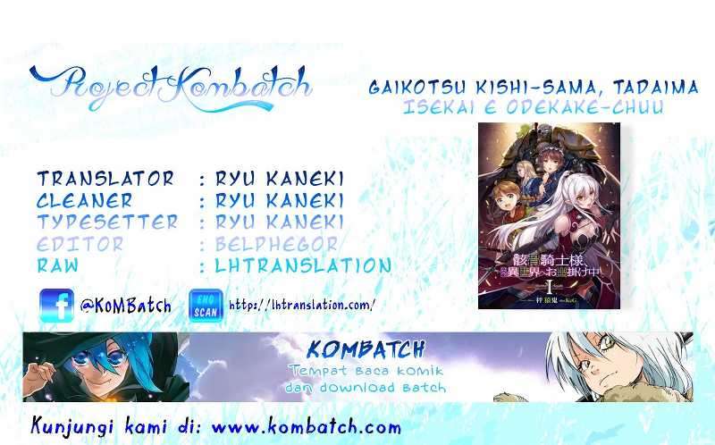 Komik Gaikotsu Kishi-sama, Tadaima Isekai e Odekake-chuu Chapter 5 gambar 1