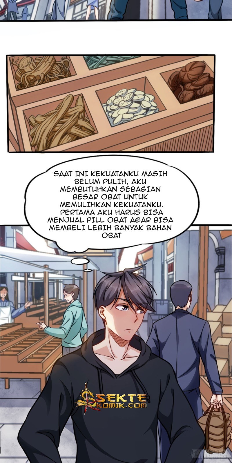 Back to The Earth to Be a Stick of The Gods Chapter 04 - Halaman 12