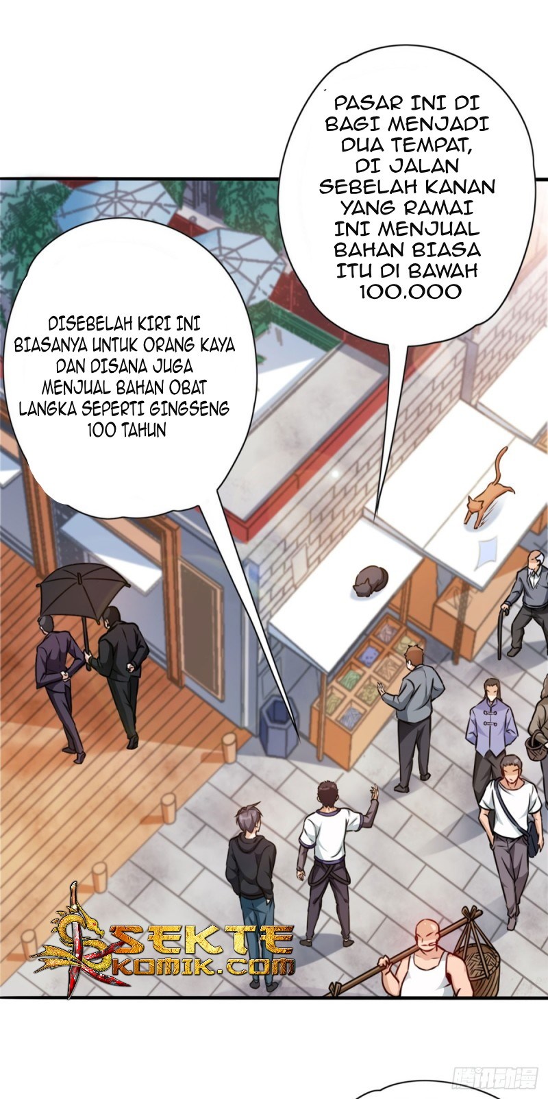 Back to The Earth to Be a Stick of The Gods Chapter 04 - Halaman 19