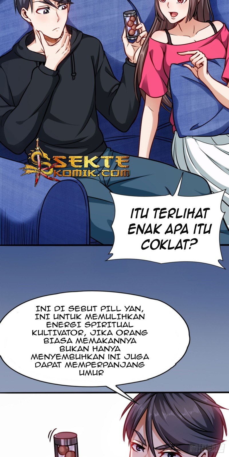 Back to The Earth to Be a Stick of The Gods Chapter 04 - Halaman 8