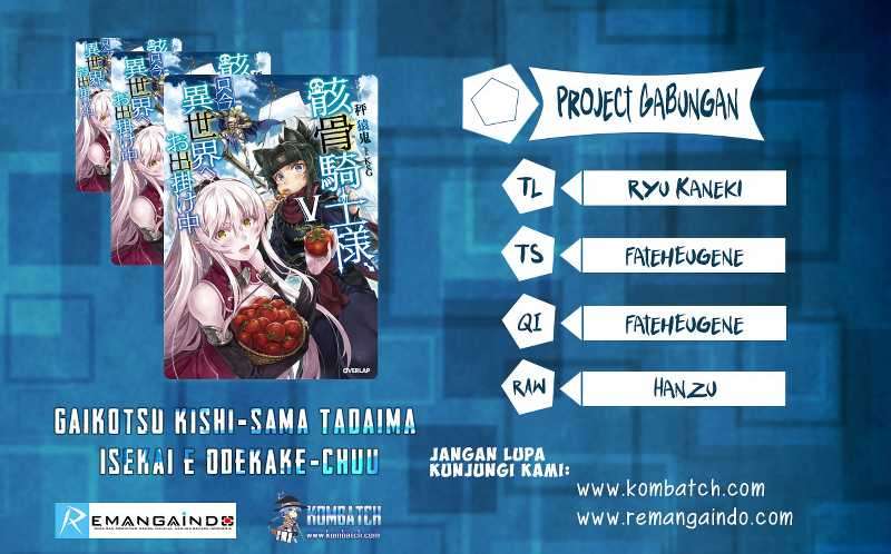 Komik Gaikotsu Kishi-sama, Tadaima Isekai e Odekake-chuu Chapter 2 gambar 1