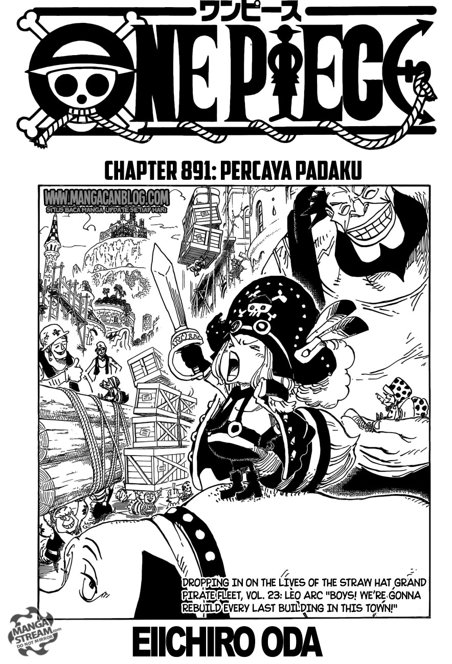 Komik One Piece Chapter 891 gambar 1