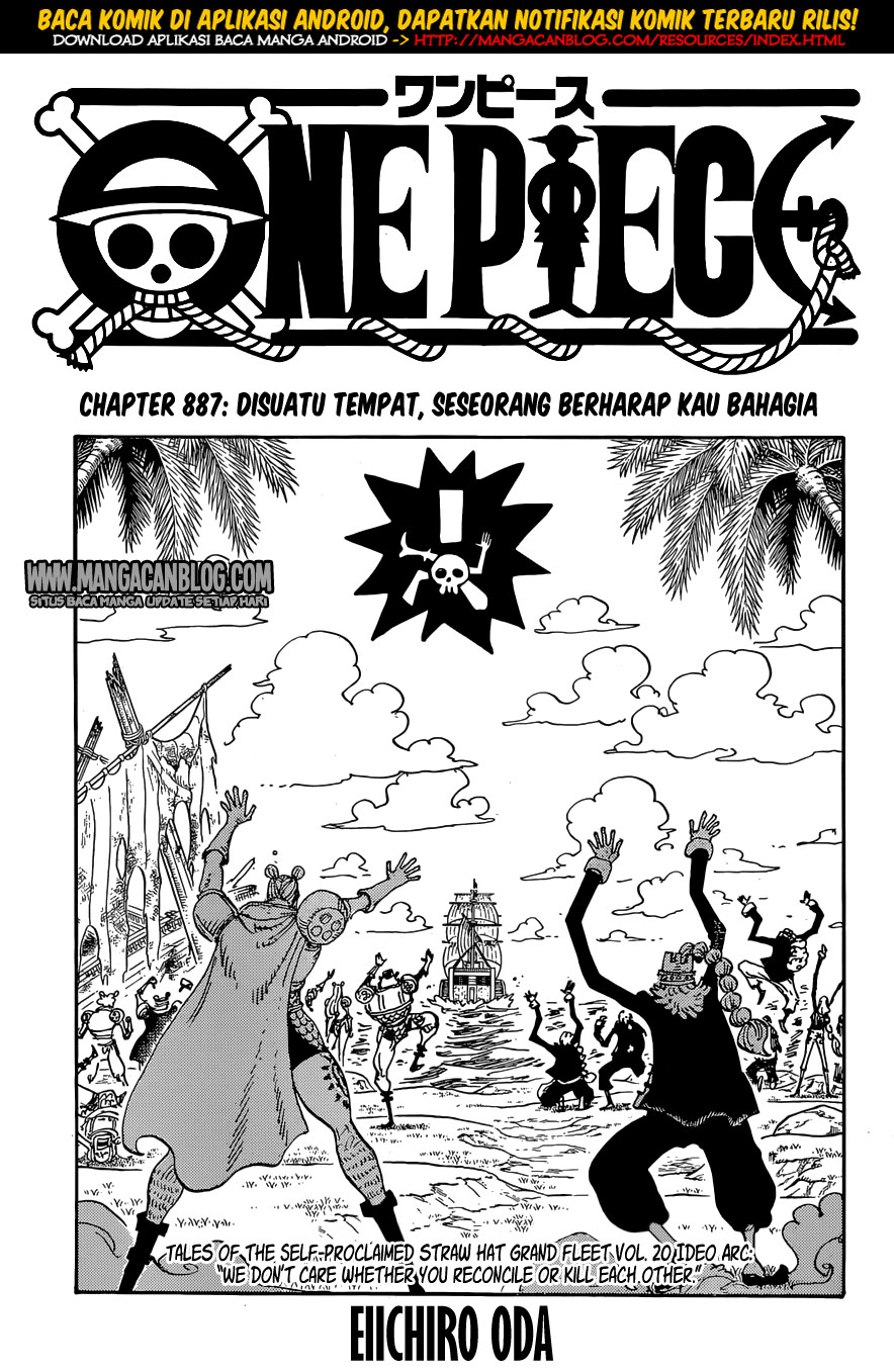 Komik One Piece Chapter 887 gambar 1