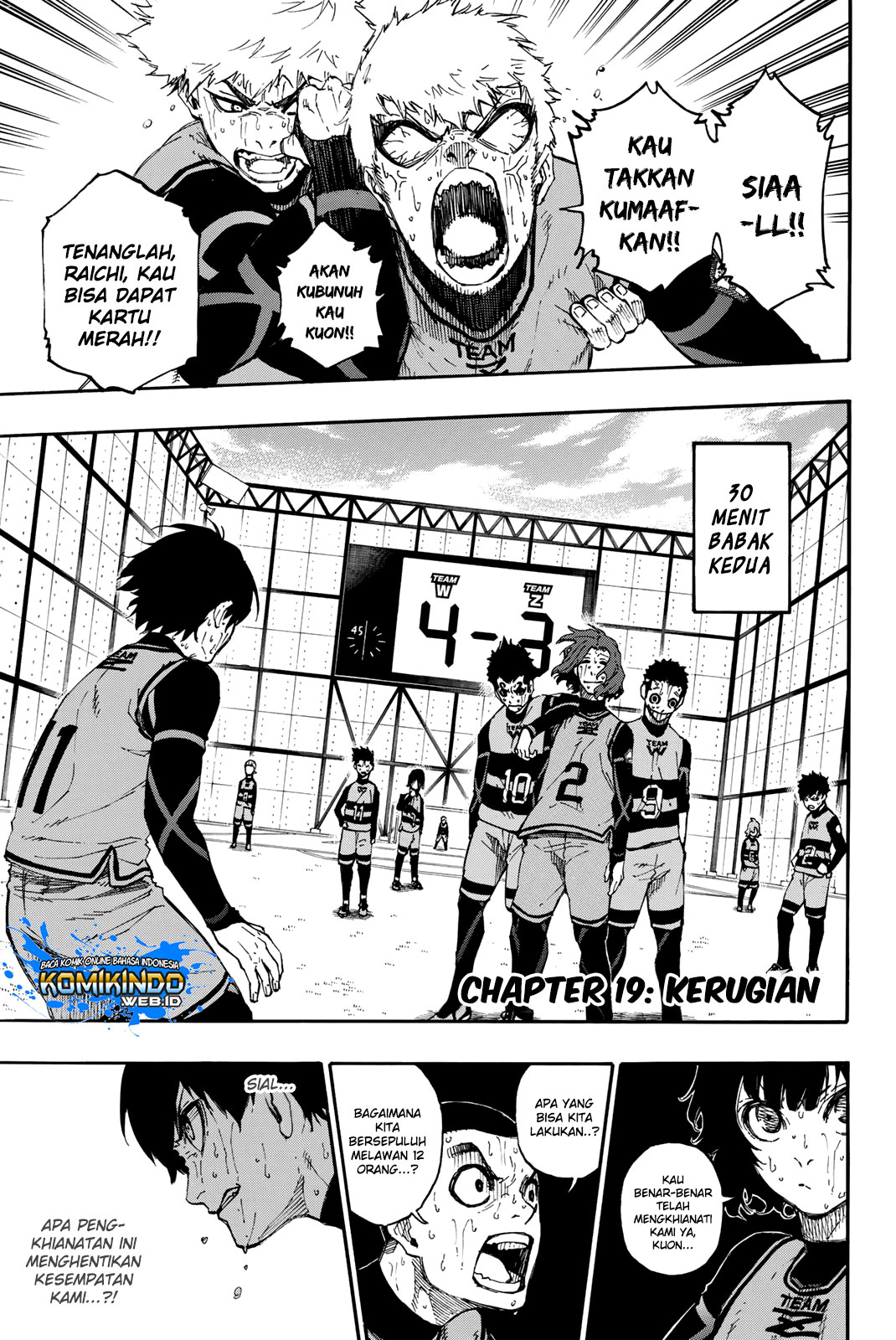 Manga Blue Lock Chapter 19 gambar 2