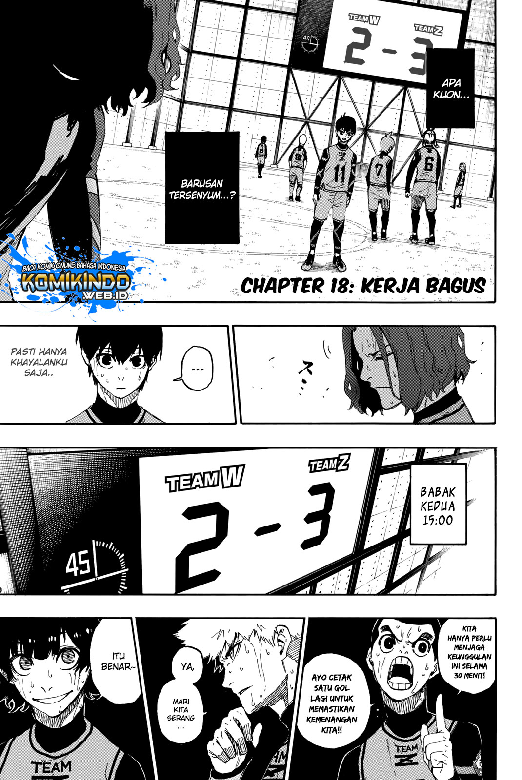 Manga Blue Lock Chapter 18 gambar 2