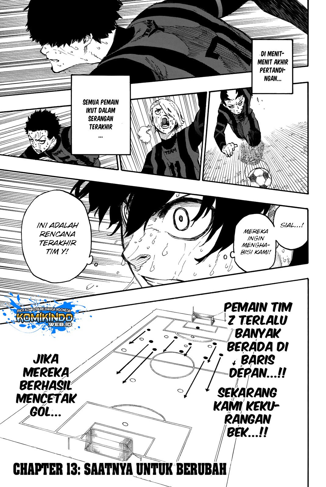 Manga Blue Lock Chapter 13 gambar 2