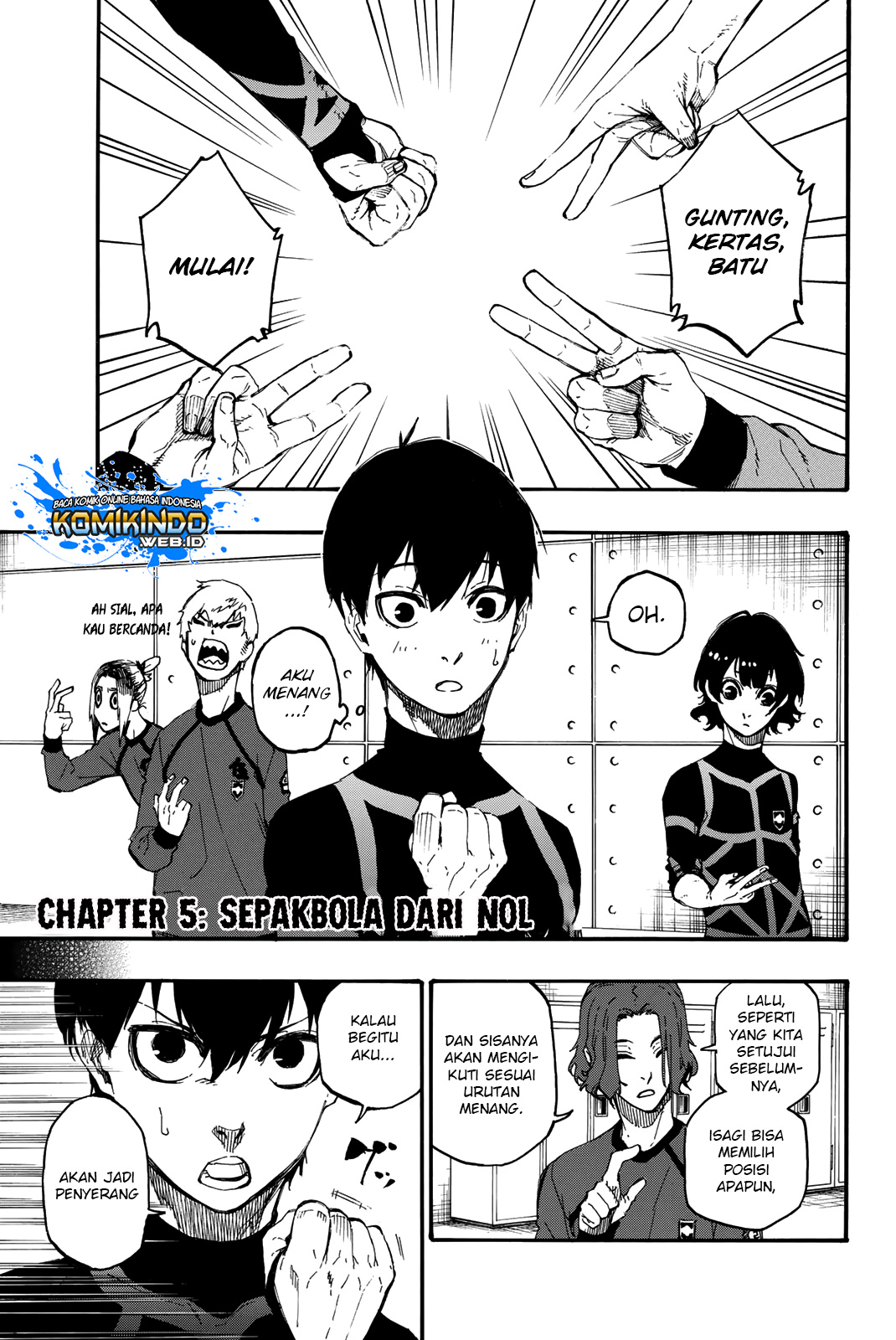Blue Lock Chapter 05 - Halaman 5