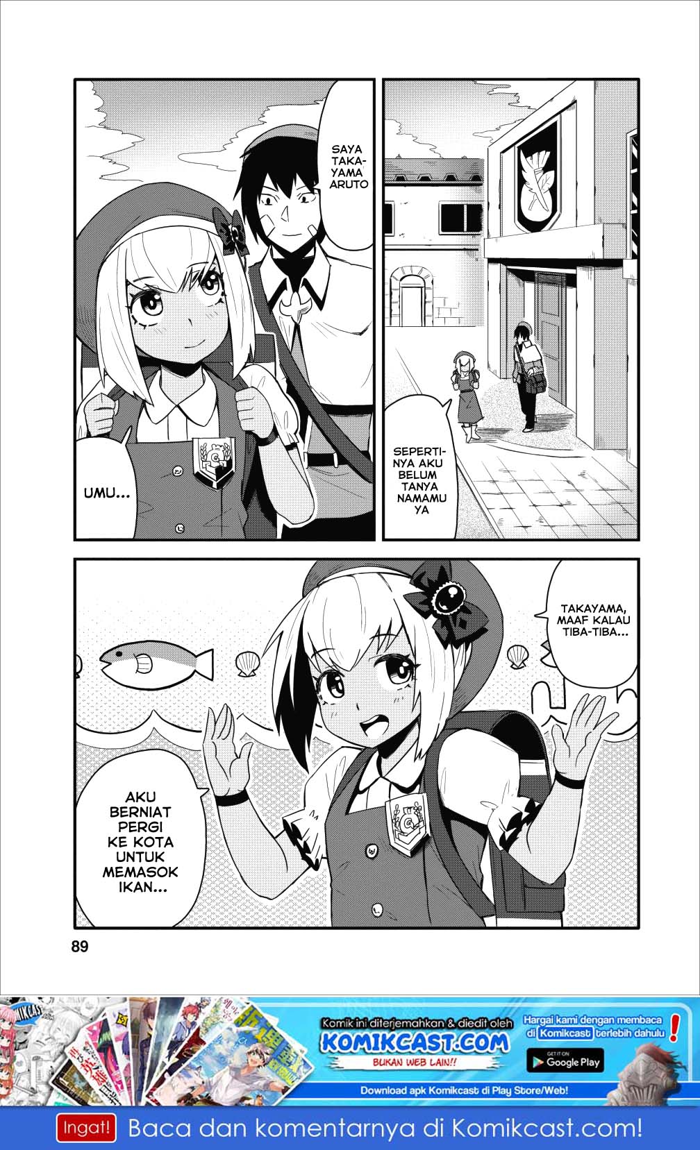 Manga Class-goto Shuudan Teni Shimashita ga, ichiban Tsuyoi Ore wa Saijaku no Shounin ni Gisouchuu Chapter 09 gambar 2