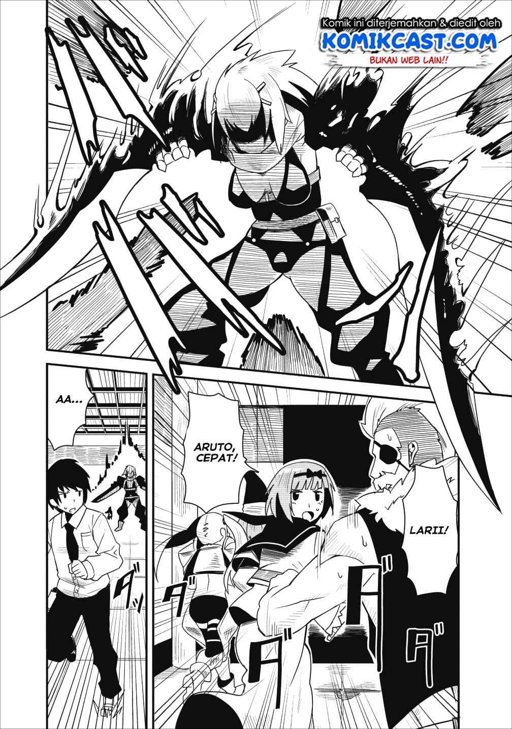 Class-goto Shuudan Teni Shimashita ga, ichiban Tsuyoi Ore wa Saijaku no Shounin ni Gisouchuu Chapter 04 - Halaman 3