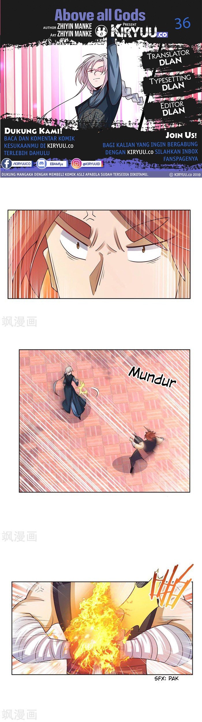 Komik Above All Gods Chapter 36 gambar 1