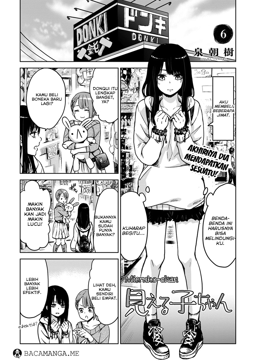 Komik The Girl Who See It Chapter 06 gambar 1
