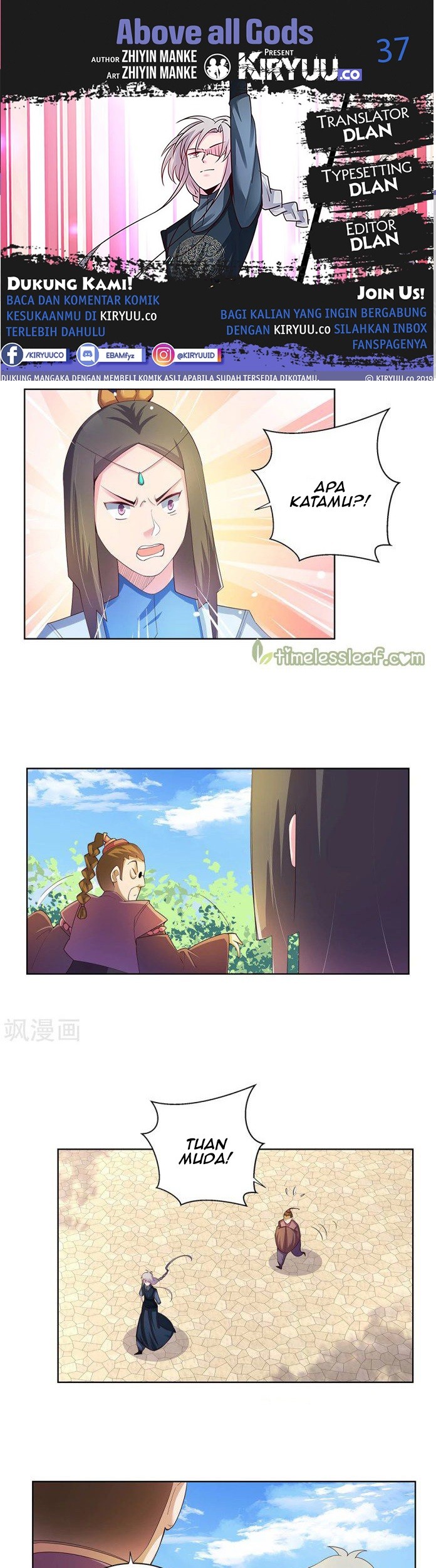 Komik Above All Gods Chapter 37 gambar 1