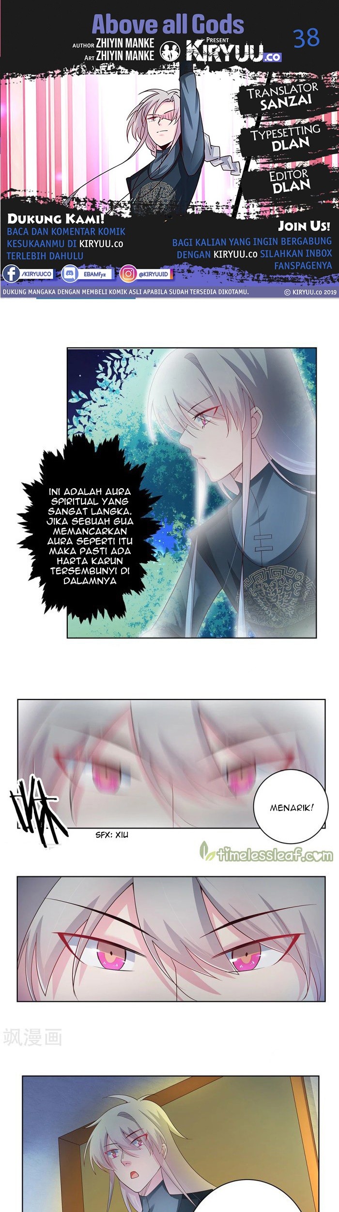 Komik Above All Gods Chapter 38 gambar 1