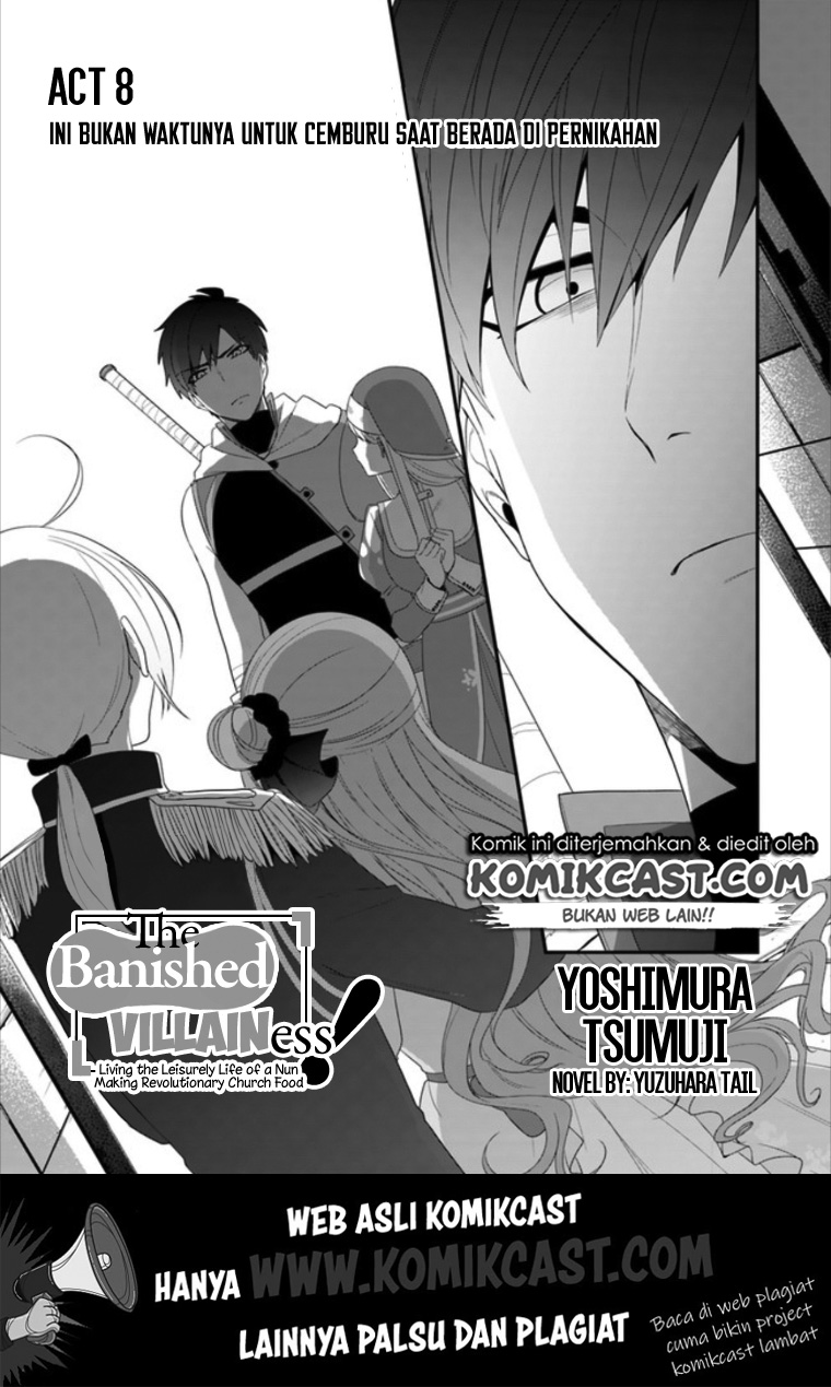 Manga The Banished Villainess! Living the Leisurely Life of a Nun Making Revolutionary Church Food Chapter 08 gambar 2