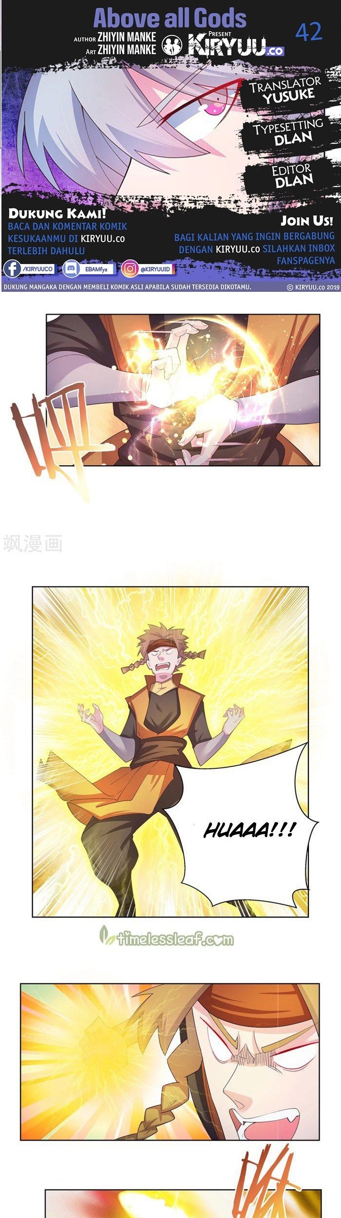 Komik Above All Gods Chapter 42 gambar 1