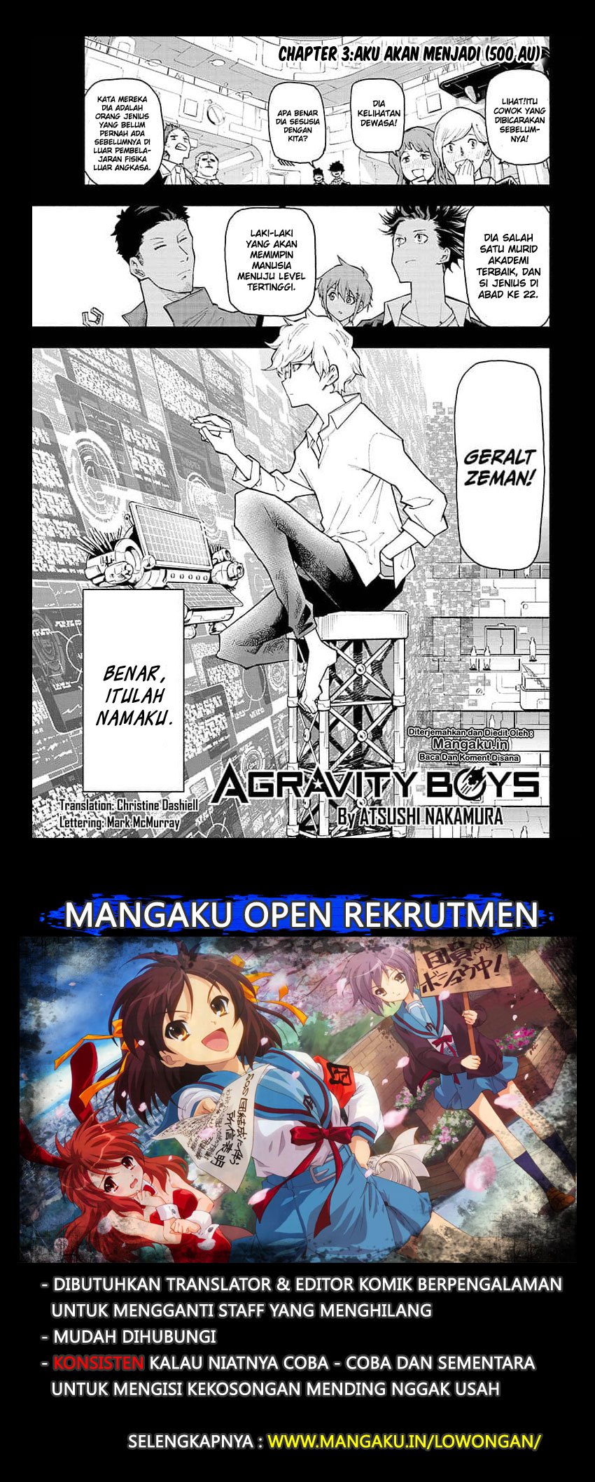 Manga Agravity Boys Chapter 03 gambar 2
