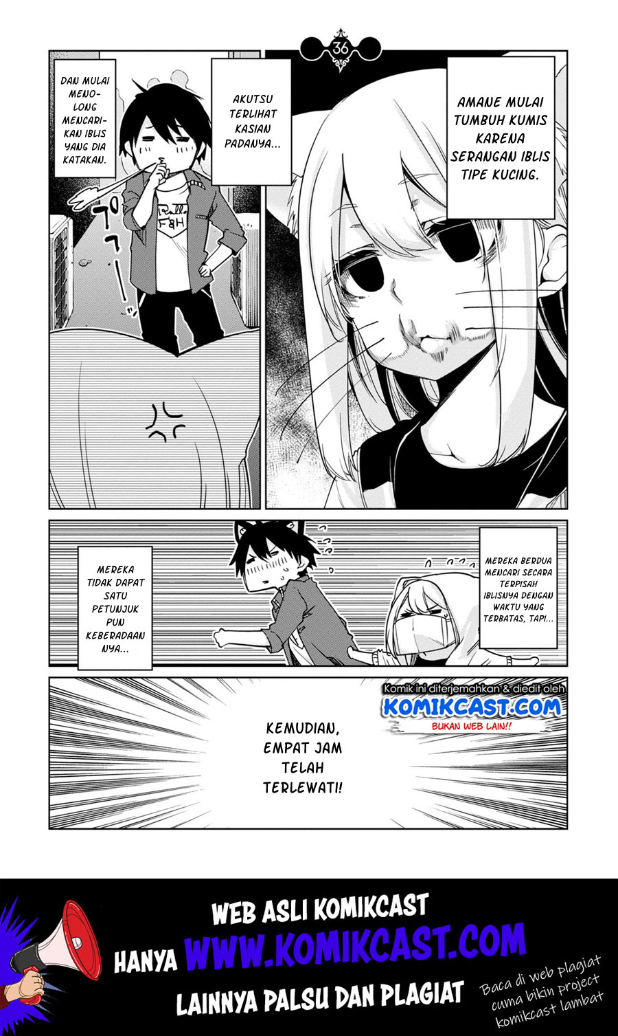 Manga Oroka na Tenshi wa Akuma to Odoru Chapter 36 gambar 2