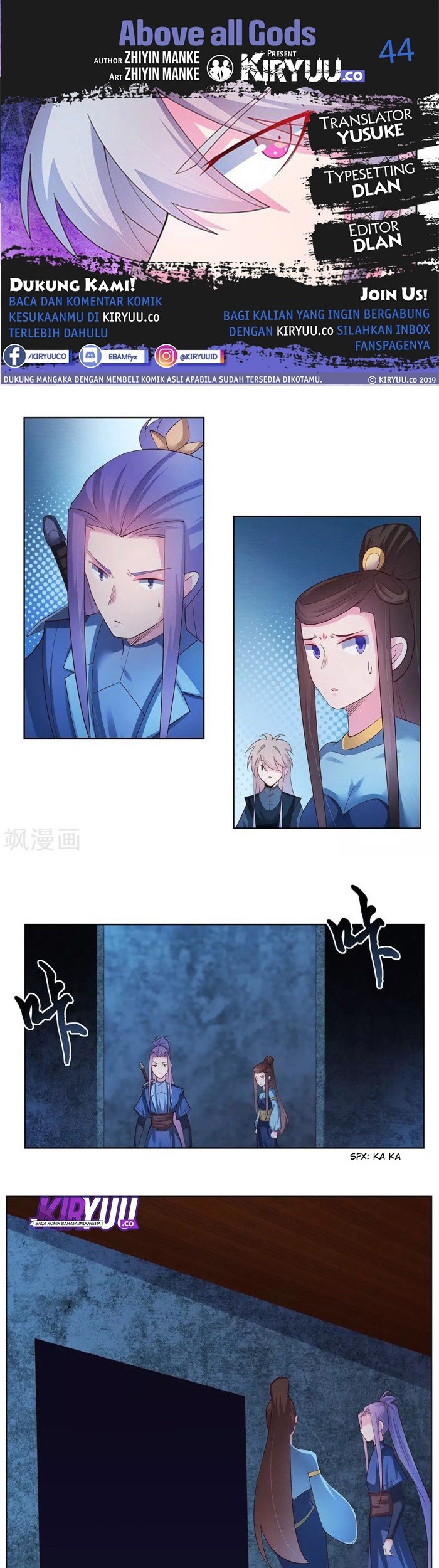 Komik Above All Gods Chapter 44 gambar 1