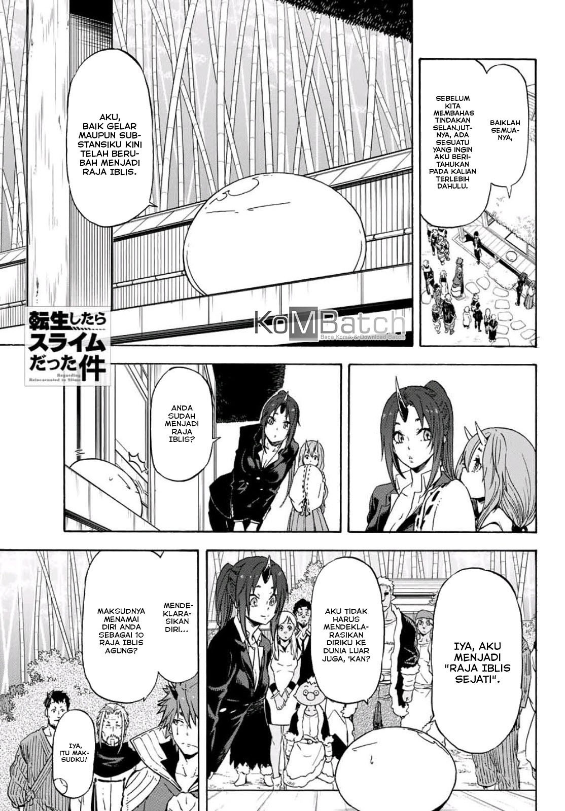 Manga Tensei Shitara Slime Datta Ken Chapter 71 gambar 2
