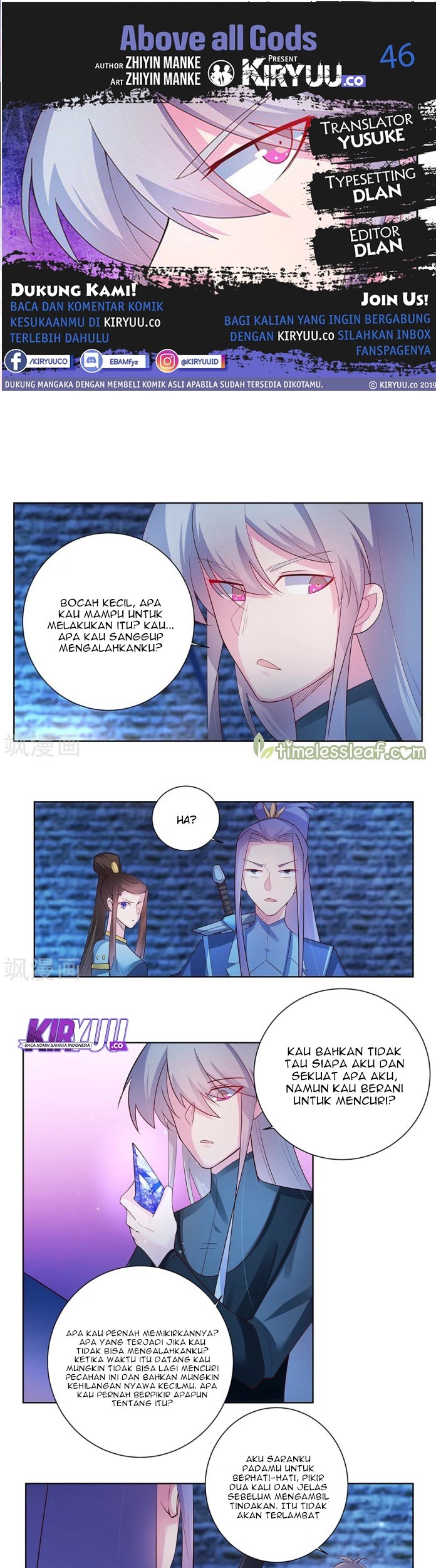 Komik Above All Gods Chapter 46 gambar 1