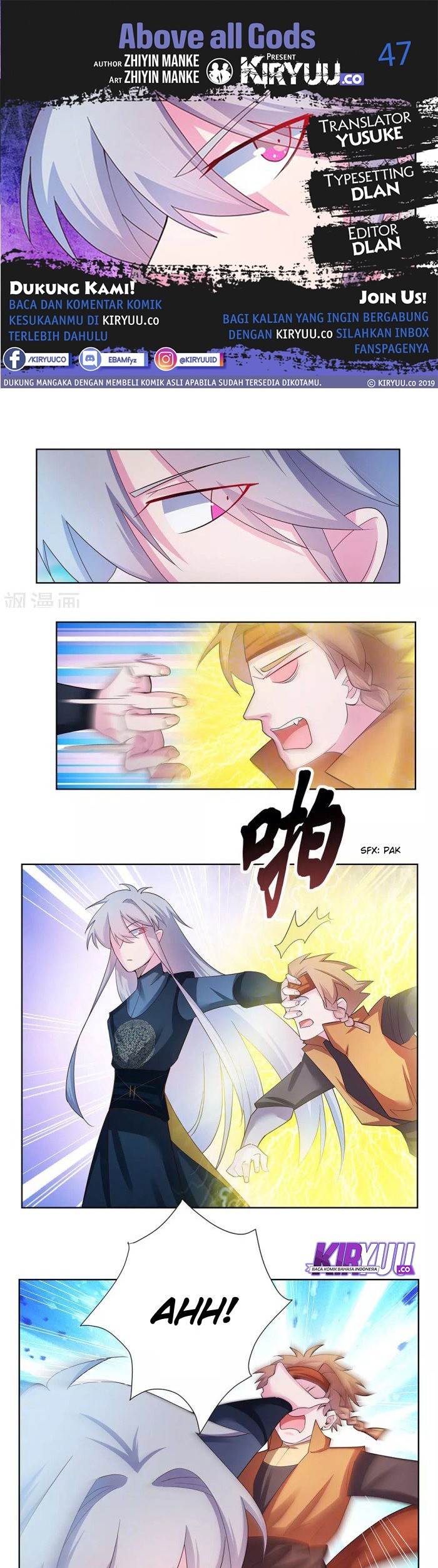 Above All Gods Chapter 47 halaman 1