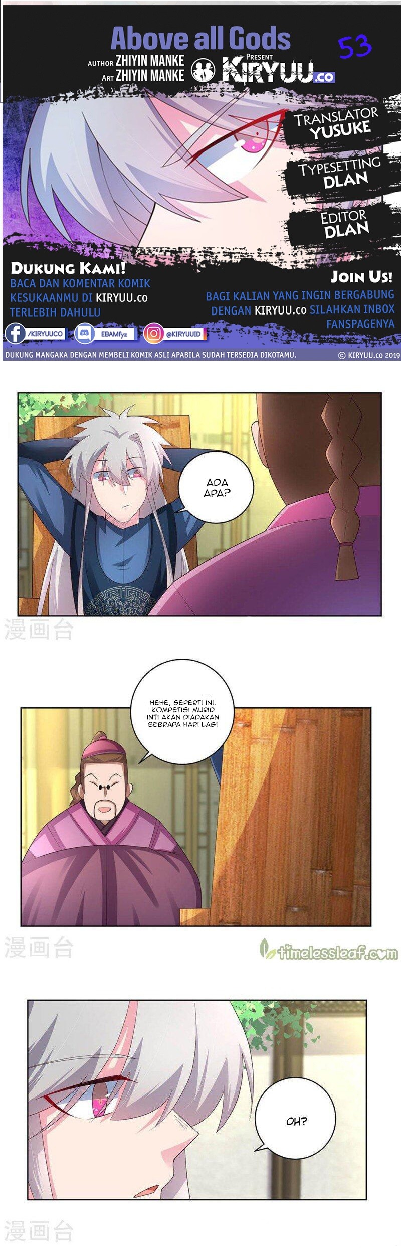 Komik Above All Gods Chapter 53 gambar 1
