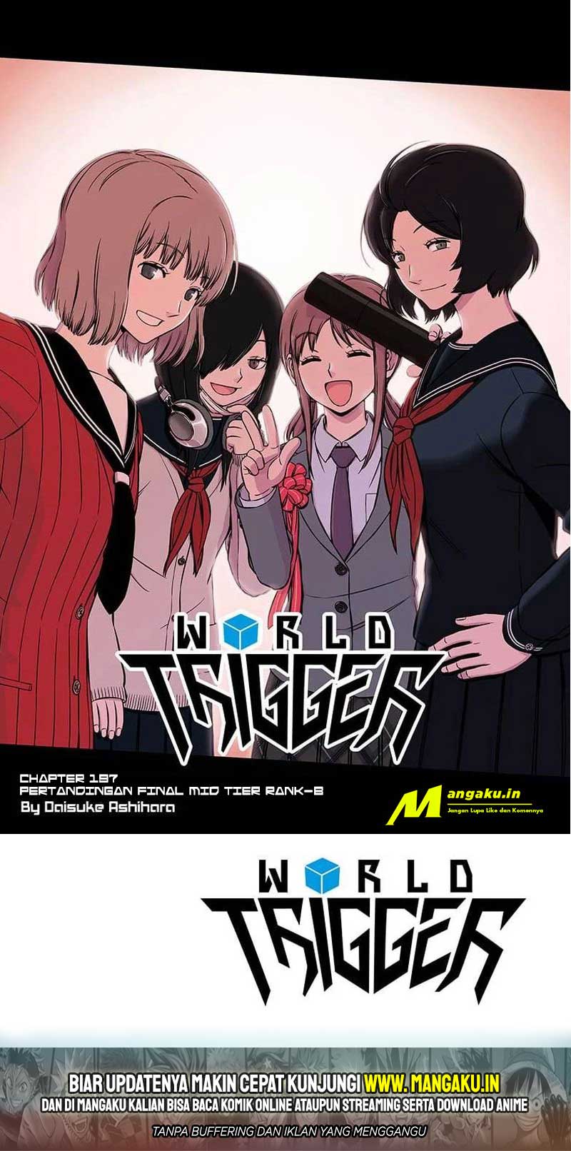Manga World Trigger Chapter 197 gambar 2