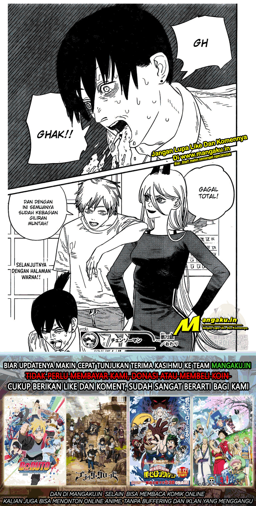 Chainsaw Man Chapter 72 - Halaman 20
