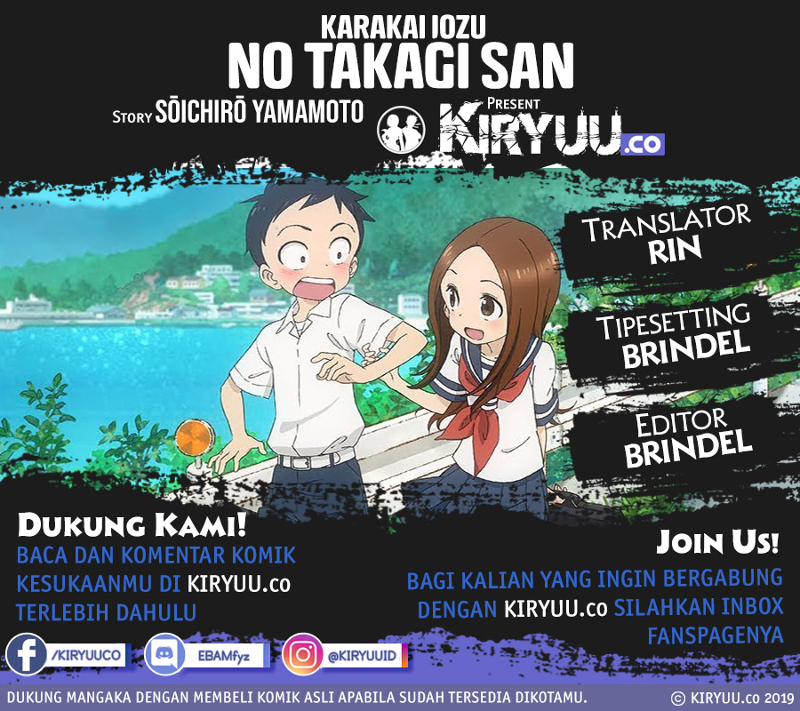 Komik Karakai Jouzu no Takagi-san Chapter 72 gambar 1
